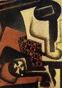 Juan Gris The Still life on the table oil painting reproduction